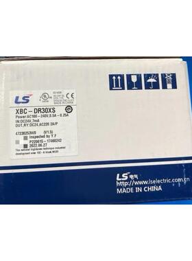韩国LS产电可编程控制器，型号XBC-DR30XS，全新未使
