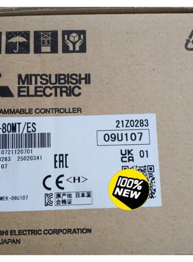 三菱PLC  FX5U-80MT/ES，全新原装正品，202