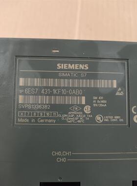 6ES7431-1KF10-0AB0,全新无包装，便宜出