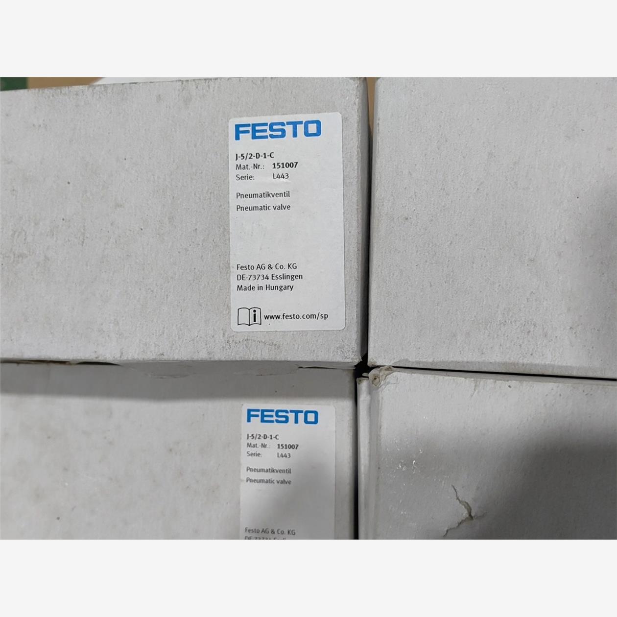FESTO费斯托电磁阀J-5/2-D-1-C货号151007