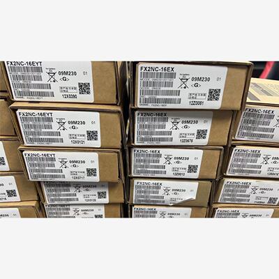 全新国产三菱PLC模块FX2NC-16EYT,有11个 FX