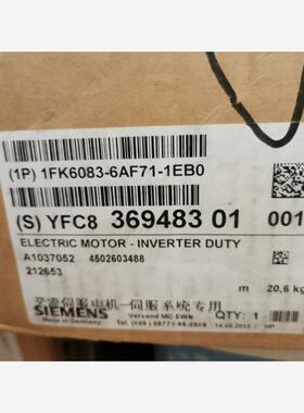 西门子电机1FK6083-6AF71-1EB0
