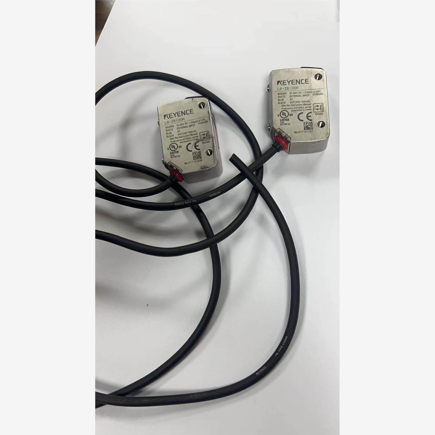 基恩士LR-ZB100N激光传感器 成色看图 功能包好 库存现货