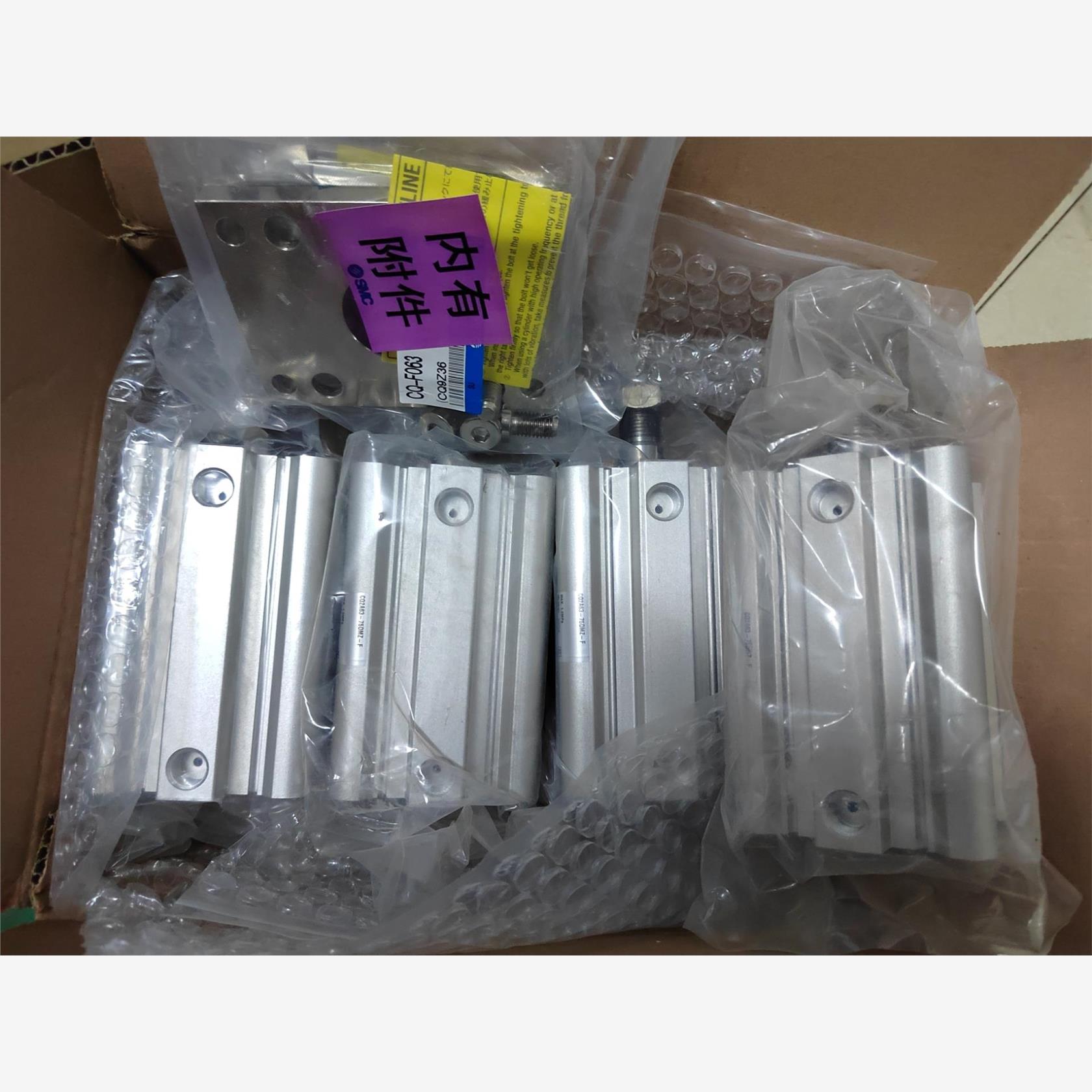 SMC气缸CQ2A63-75DMZ-F库存现货正品 120元一个议价