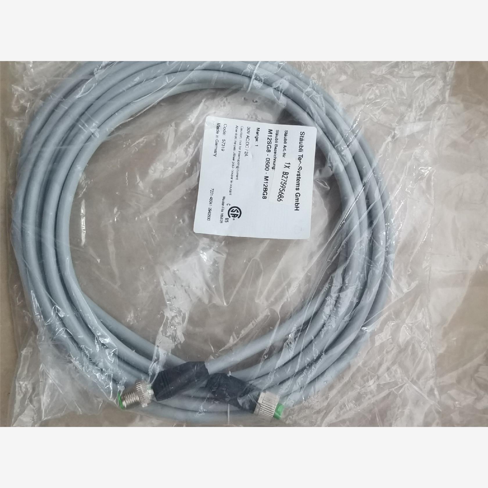 M12SG8-0500-M12BG8连接线8芯 7221-4议价