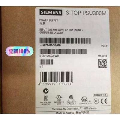 6EP1436-3BA10西门子全新