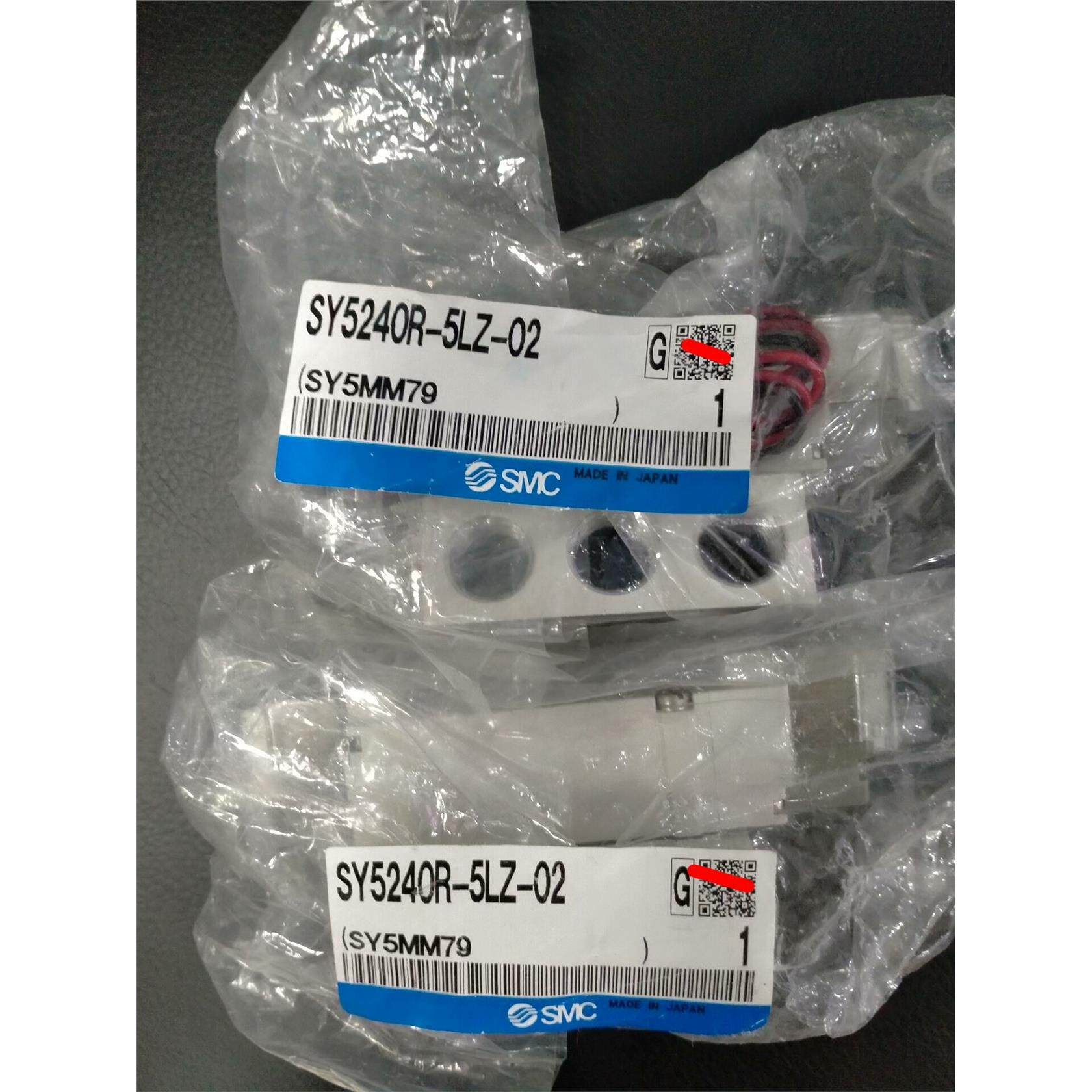 工程剩余，SMC正品电磁阀SY5240R-5LZ-02，原装