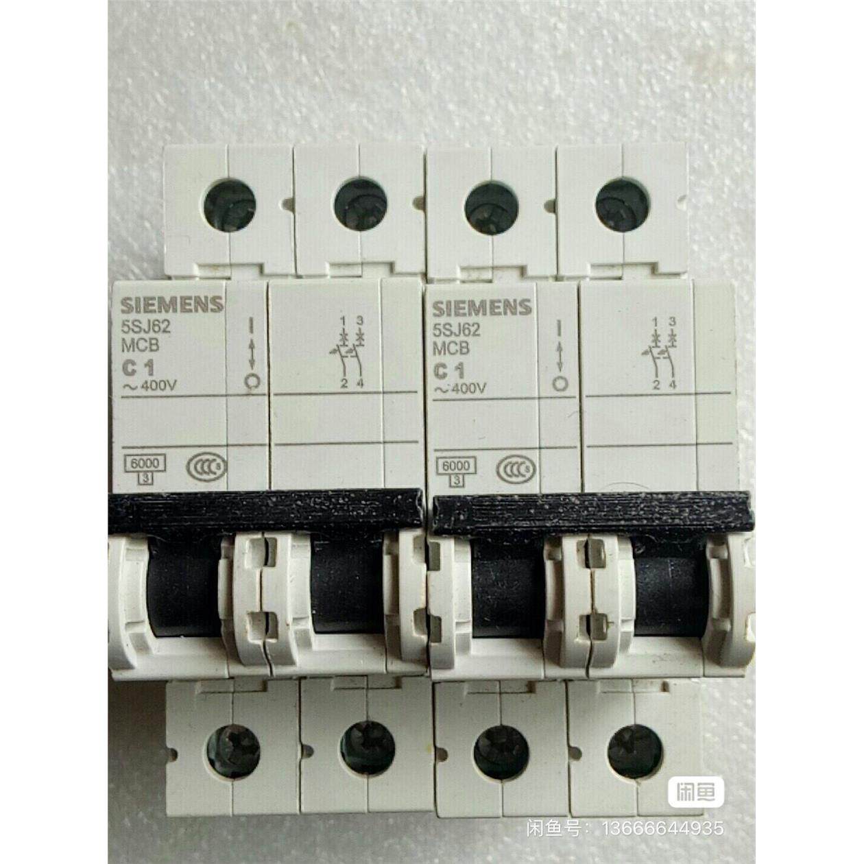 全新原装正品西门子空开断路器5SJ62MCB  C1有2个