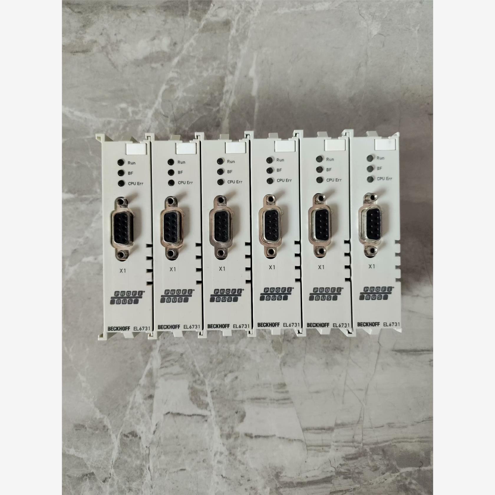 倍福拆机模块EL6731-0000可开票，成色如图标价是单价议价