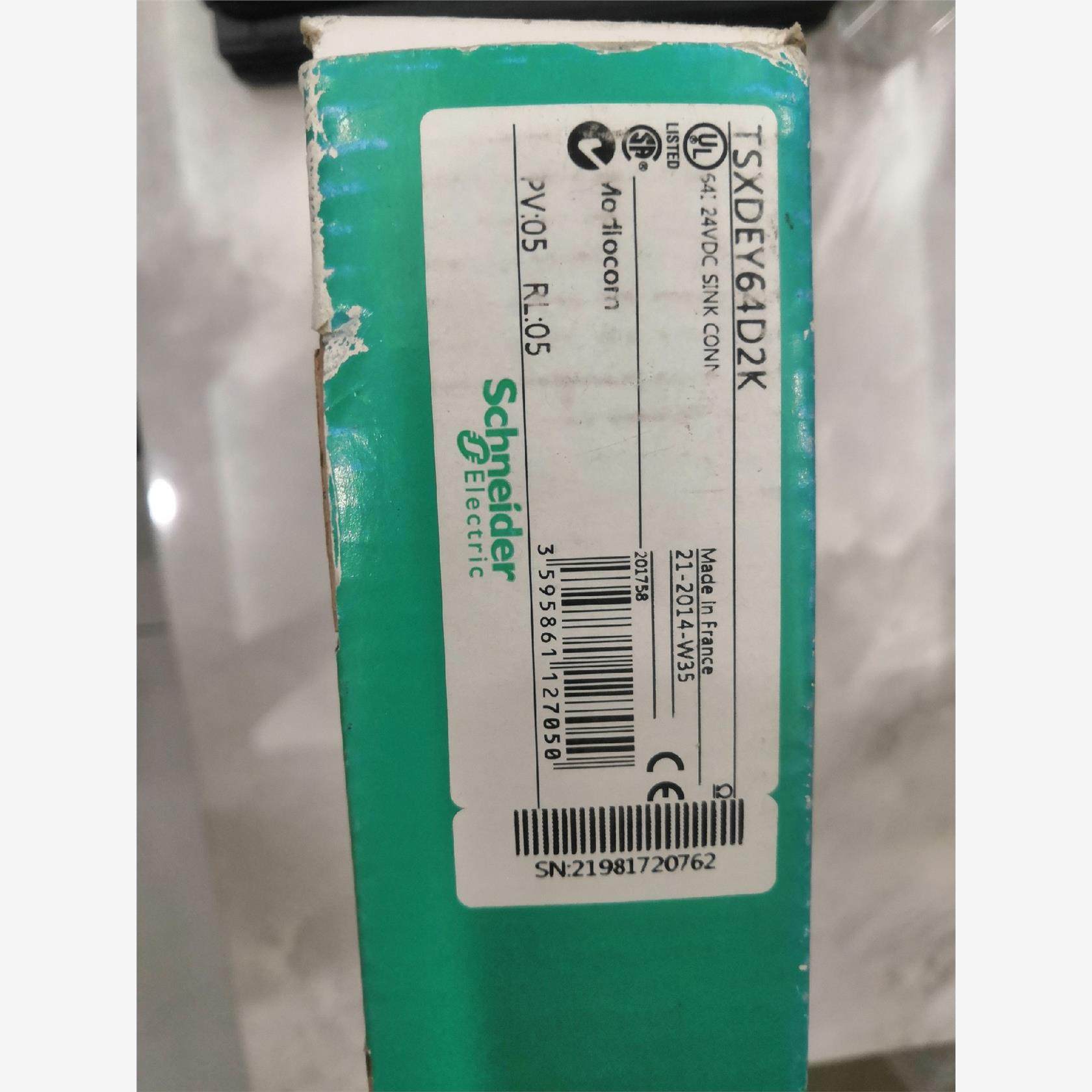 一手拆机施耐德PLC TSXDEY64D2K.实物图片，好坏议价