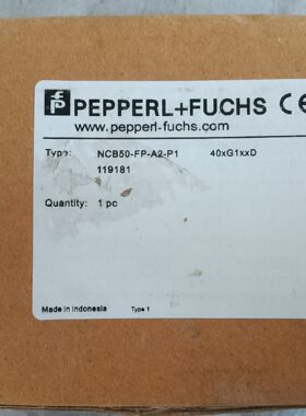 国产倍加福传感器NCB50-FP-A2-1工程剩余一个