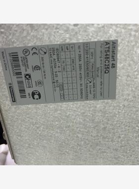 施耐德 ats48c25q 没用过 库存 没有包装了 当全新现货议价