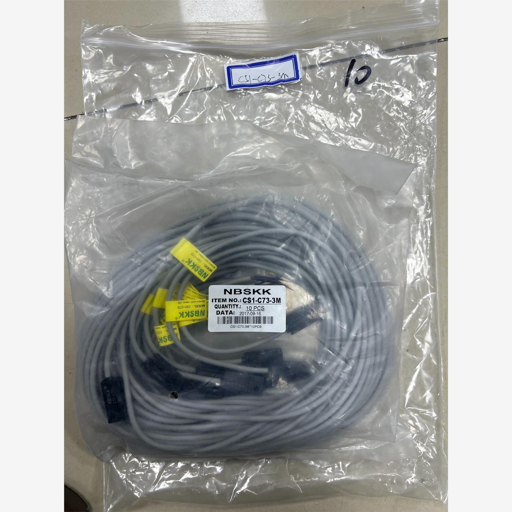 NBSKK感应线磁性开关CS1-C73-3M数量10个,单价议价