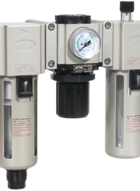 亚德客三联件空气源过滤器GAC20006S/30008/40010 15/600-20/25SA