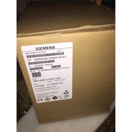 变频器6se6440-2ud/ue25-5ca1 6se64