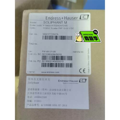 E+H音叉料位开关FTM50-AT
