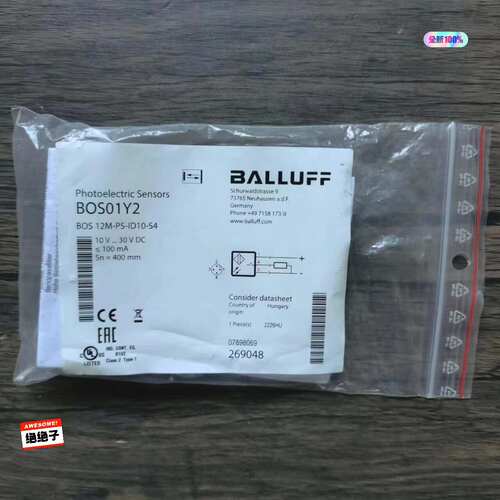 全新原装正品巴鲁夫BOS