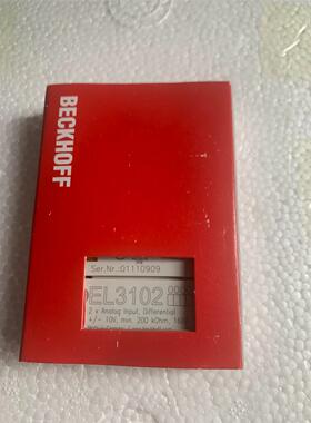 倍福模块 EL3102 原装正品 包装齐全 链接实物拍摄 现