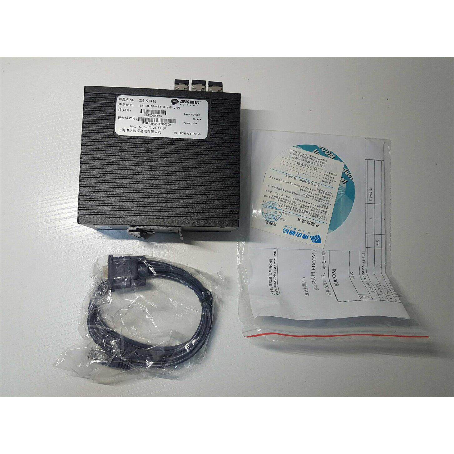 全新博达工业以太网交换机,特价销售IES200-WP-4TX-3FSFP-V-24