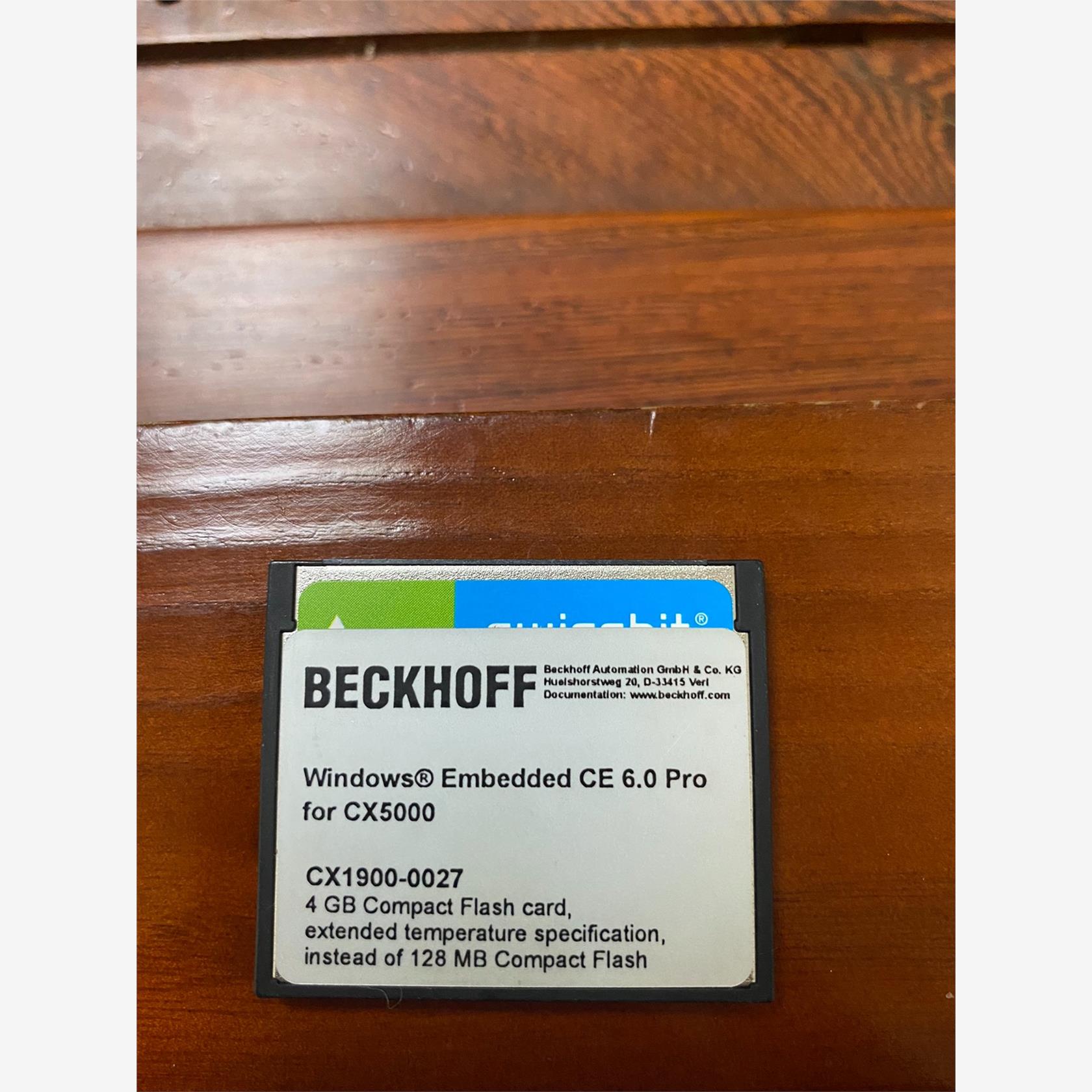 最新到货倍福CX1900-0027  CF卡，4G内存卡全新议价