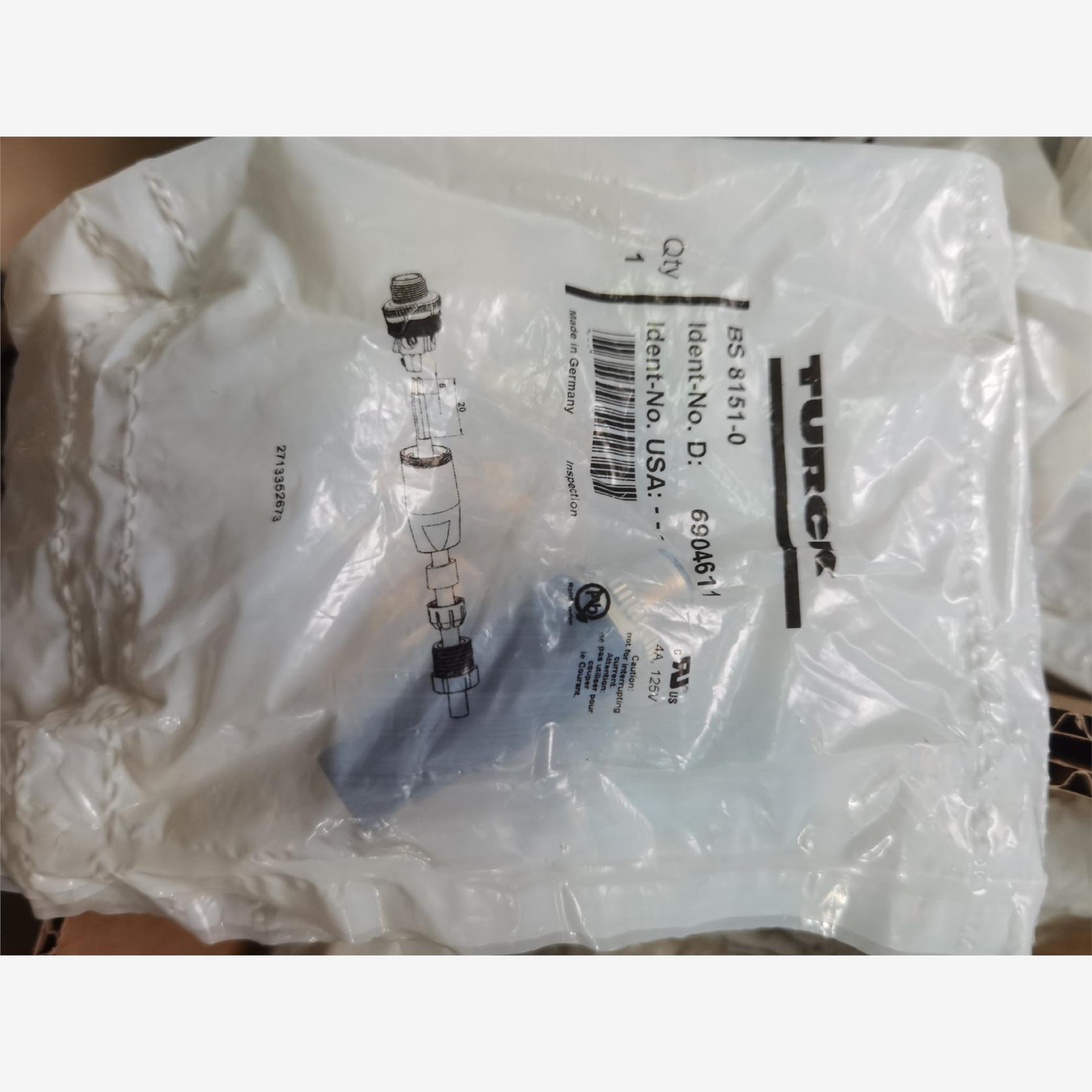 图尔克BS8151-0货号6904611库存现货正品单价28元/议价