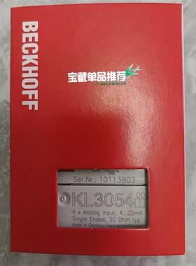 KL3054 倍倍福模块 KL3054 全新原装正品 现货多
