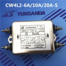 6AS双级净化单相220V 电源EMI滤波器CW4L2 20A 10A 热卖 YUNSANDA