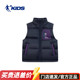 乔丹儿童加绒保暖羽绒马甲外穿户外2025秋冬男童立领加厚大童马夹