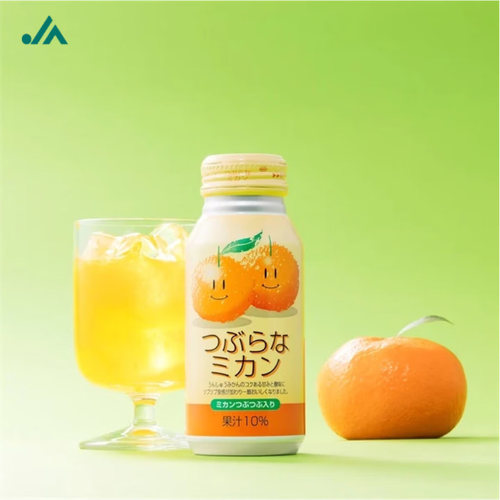 日本进口农协大分JA Foods Oida蜜柑果汁190gx6罐 网红饮料