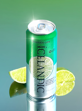 临期Icelandic Glacial冰岛天然冰川青柠味无糖气泡水330mlx10罐