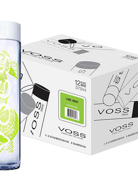 挪威VOSS/芙丝苏打水青柠薄荷味