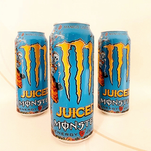Monster魔爪500mlx4罐 荷兰进口芒果LOCO能量型维生素功能饮料