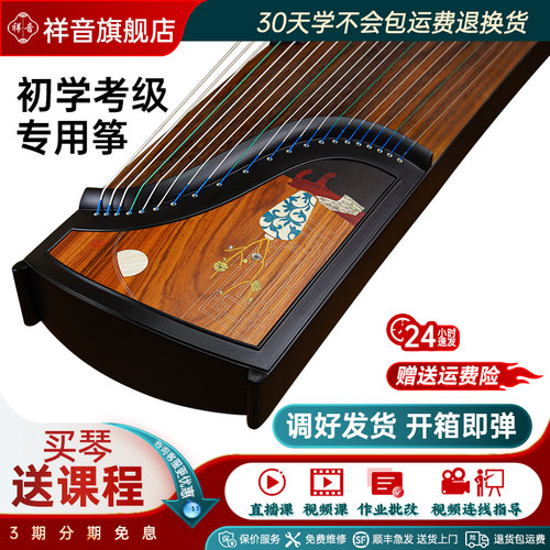 考试必备终身指导祥音古筝包教会