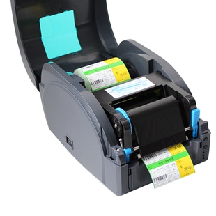 佳博GP9025T热转印条码打印机服装吊牌商品超市价格珠宝水洗唛哑银铜版纸碳带标签纸手机蓝牙不干胶打印机小