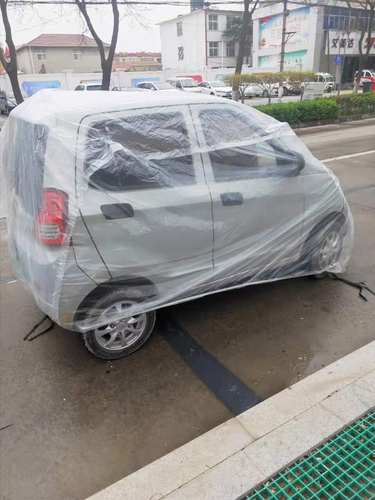 电动塑料膜四轮透明防水车衣