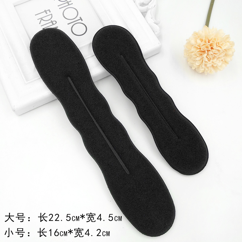 新款海绵盘发器丸子头花苞头美发工具大小号卷发盘头神器懒人快速