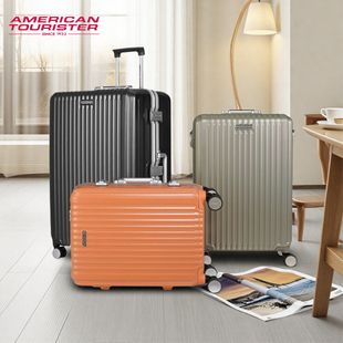 行李箱男女20 28寸铝框旅行箱包NA3 密码 美旅拉杆箱飞机轮时尚