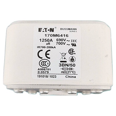 BUSSMANN巴斯曼熔断器170M6416 170M6417 170M6419 170M6420 全新