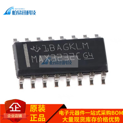 MAX3232CDR MAX3232C MAX3232 SOP16 RS-232 线路驱动器/接收器