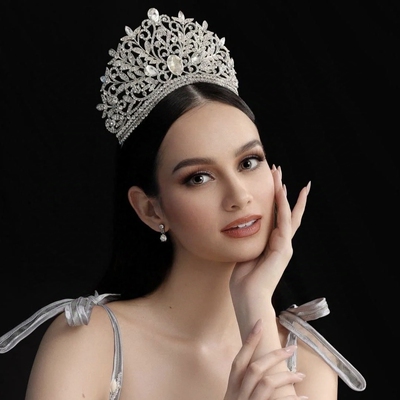 新款新娘皇冠头饰奢华大气结婚王冠生日婚纱选美宴会礼服配饰品