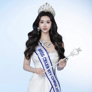 选美皇冠欧美王冠发梳款颁奖女王桂冠新娘结婚头饰新娘发饰