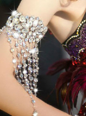 超闪新娘影楼道具装饰品婚纱手链