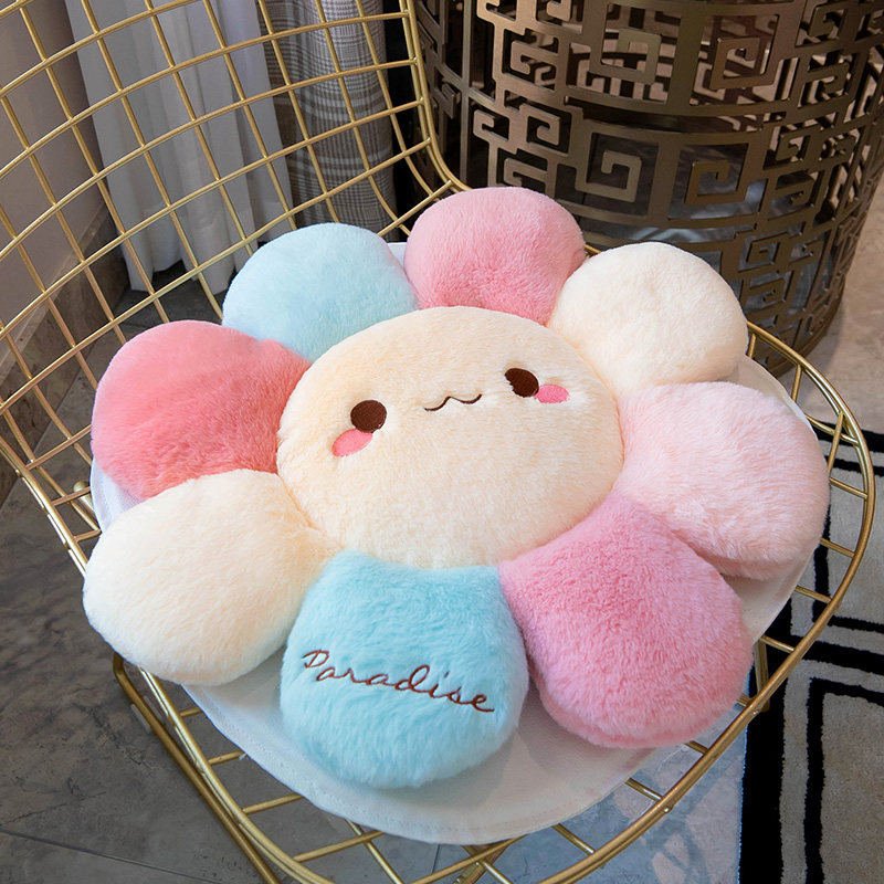 太阳花花朵坐垫卧室飘窗垫沙发垫办公室椅子垫地上屁股垫抱枕靠垫,居家布艺,椅垫,淘宝优惠券,粉丝福利购,淘宝优惠卷