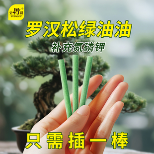 史丹利罗汉松专用肥料缓释肥家用盆栽泰山松雀舌四季 大阪松通用型