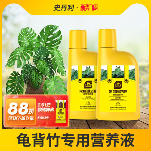 史丹利龟背竹营养液治黄叶