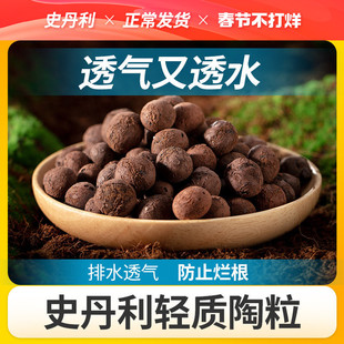 史丹利陶粒小颗粒小号特大号大陶粒透气绿植优质植物垫底网兜网袋