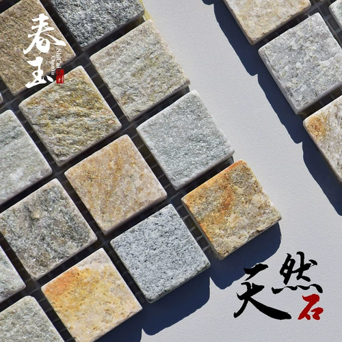 Натуральная сланцевая камень мозаика настенная украшение ванная комната кирпич телевизор фоновый фон стены мраморная вида на стена плитка 3D