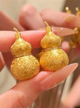 金包银葫芦香囊古法项链送长辈
