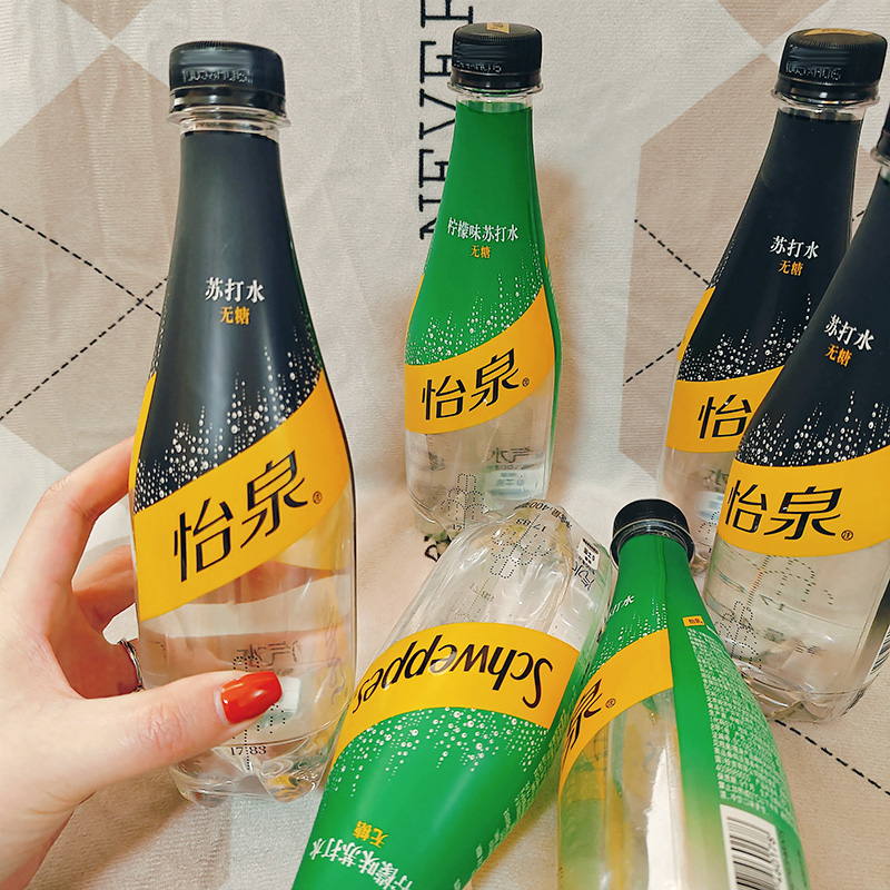 怡泉無糖蘇打水400ml瓶裝原味