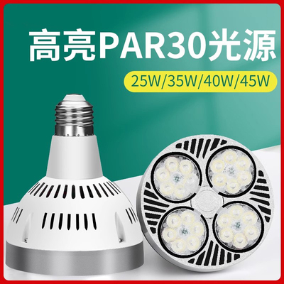 led轨道射灯泡par30超亮节能